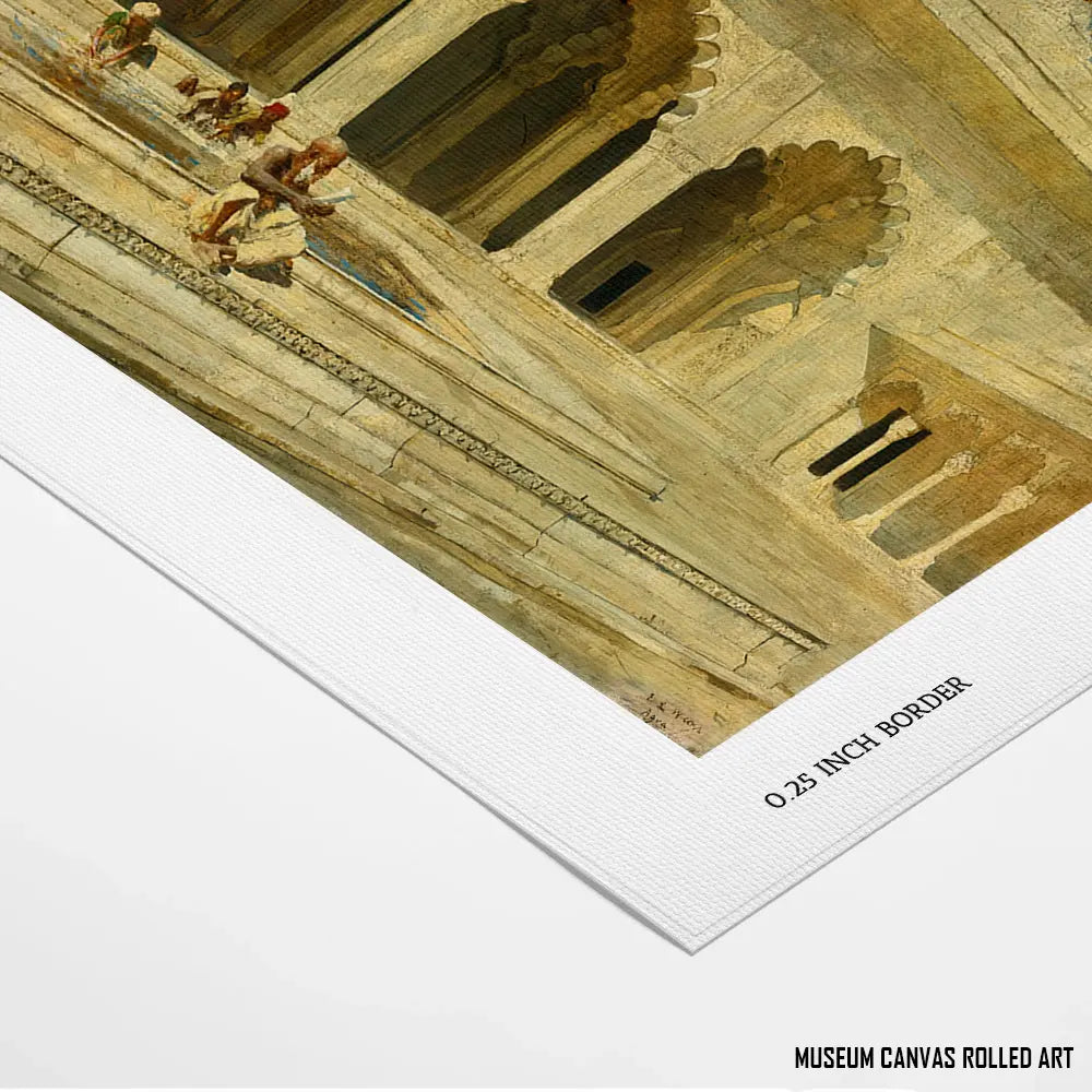 A Quiet Morning in the Courtyard