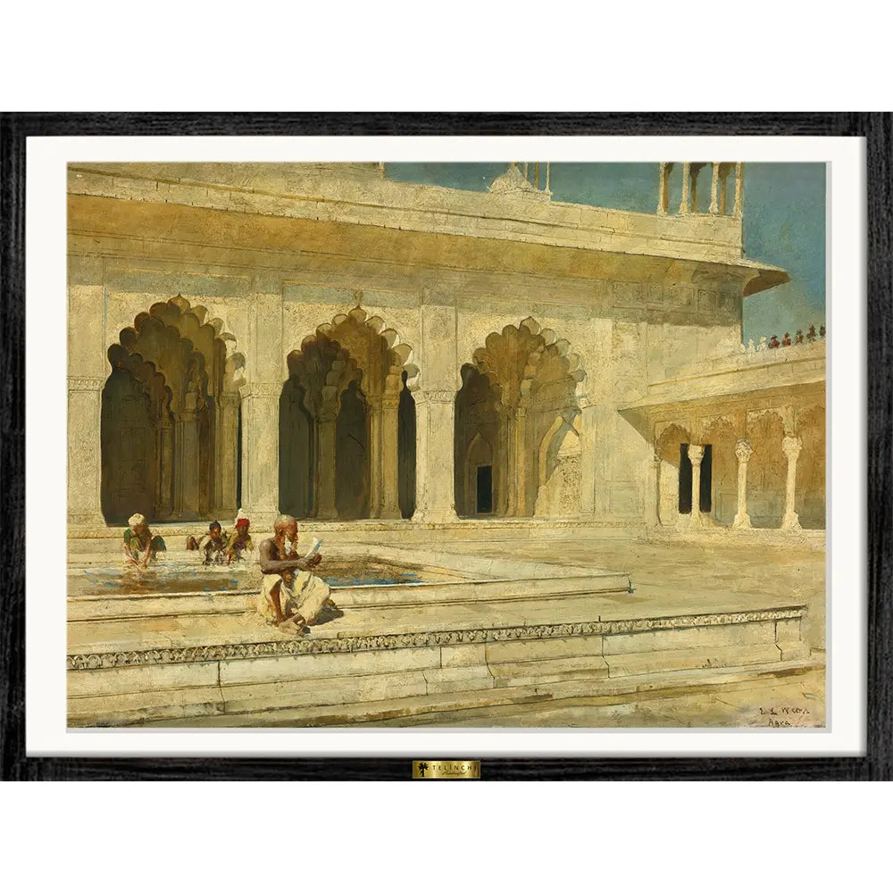 A Quiet Morning in the Courtyard