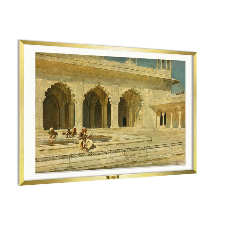 A Quiet Morning in the Courtyard