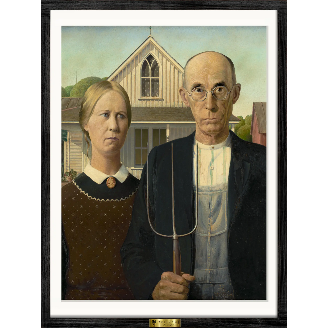American Gothic by Grant Wood