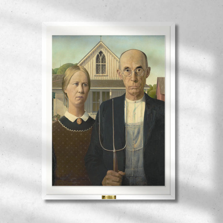 American Gothic by Grant Wood