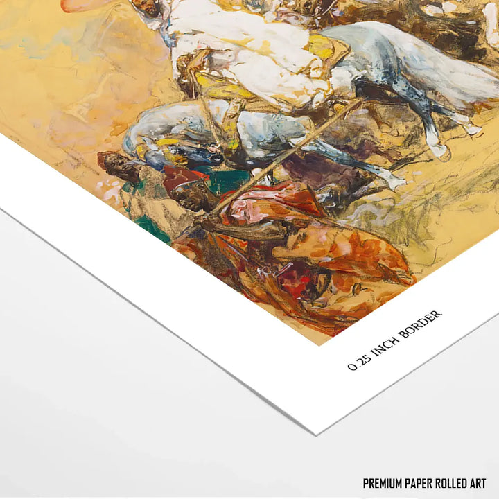 Moroccan Horsemen by Henri Rousseau