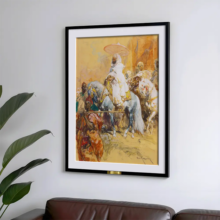 Moroccan Horsemen by Henri Rousseau