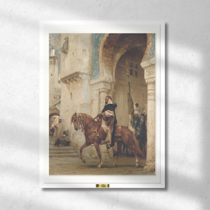 Horseman Leaving a Palace.