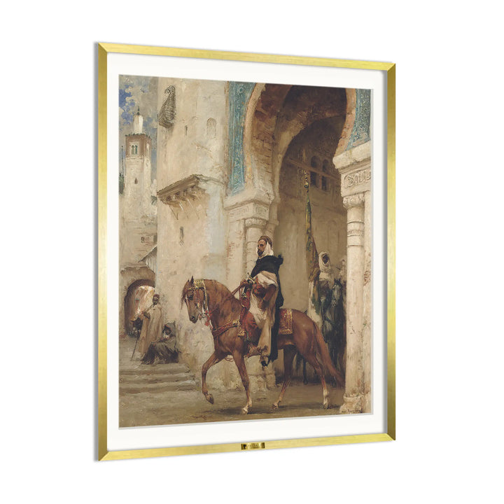 Horseman Leaving a Palace.