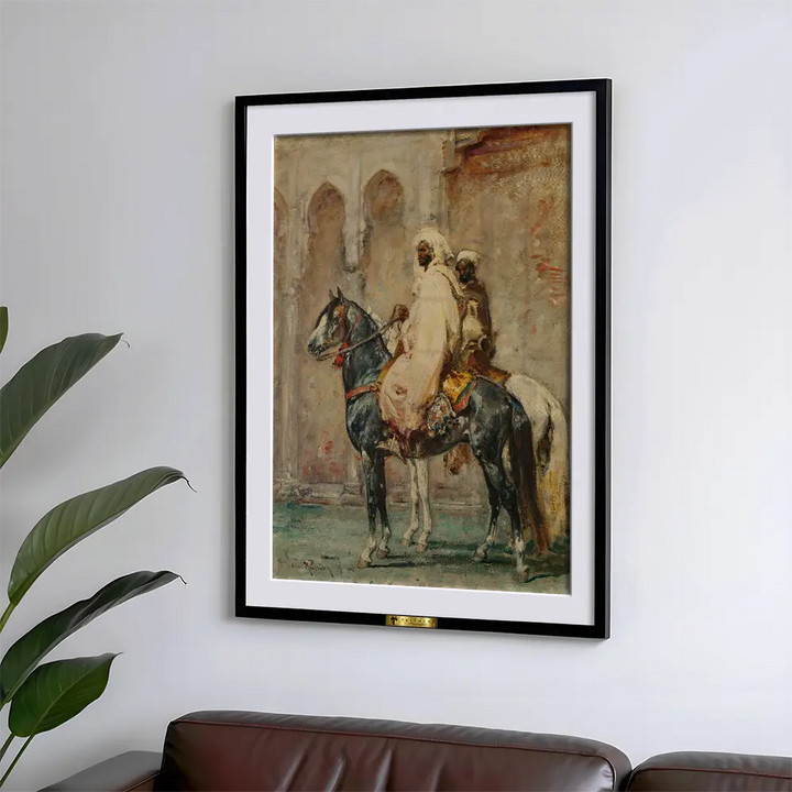 Horseman Leaving a Palace.