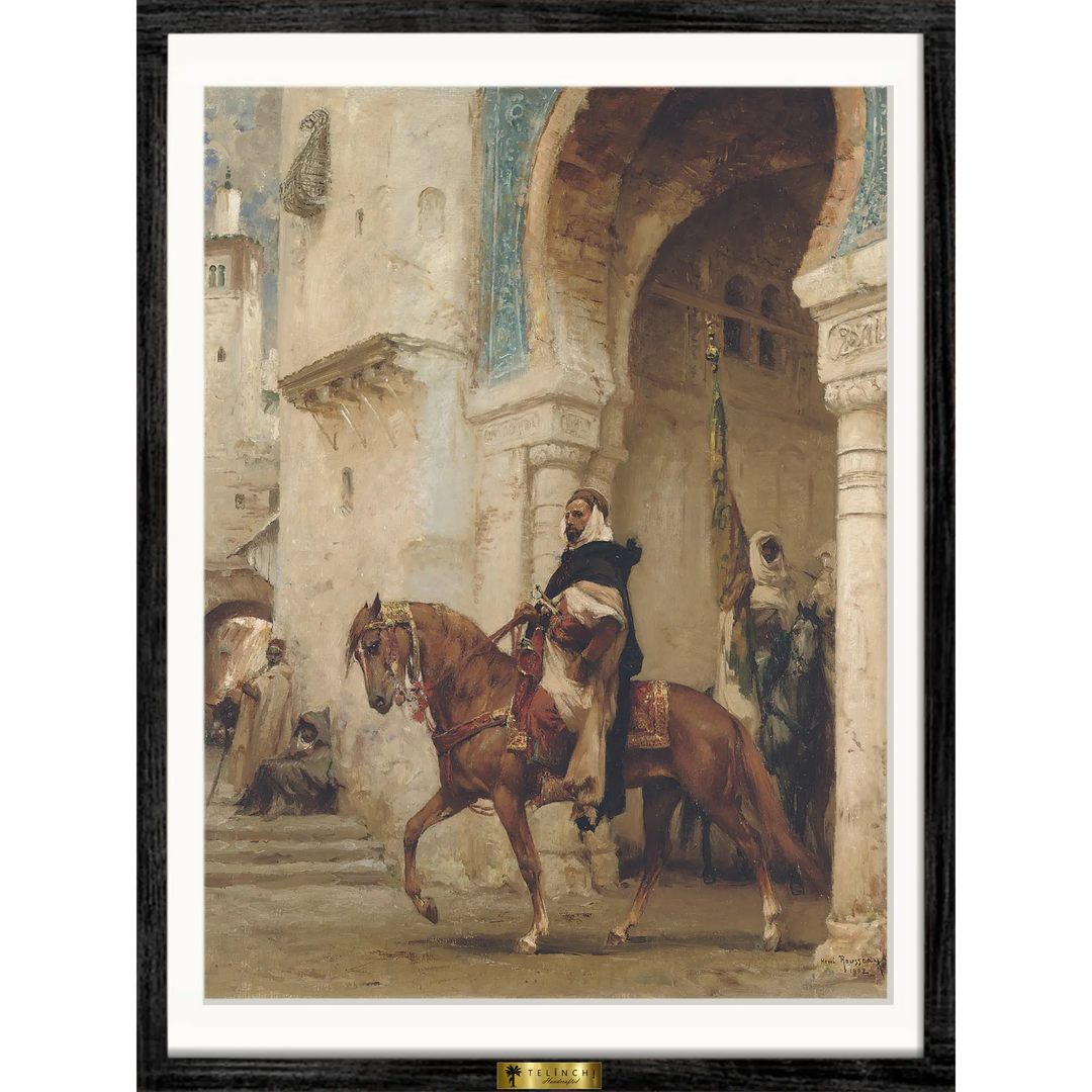 Horseman Leaving a Palace.