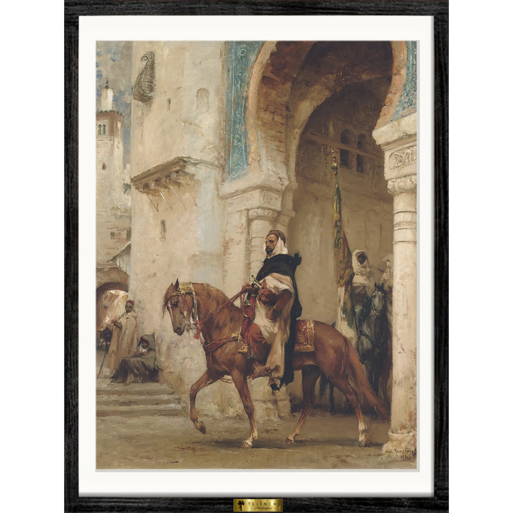 Horseman Leaving a Palace.