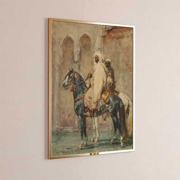 Horseman Leaving a Palace.