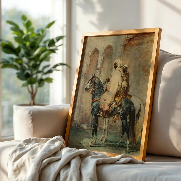 Horseman Leaving a Palace.