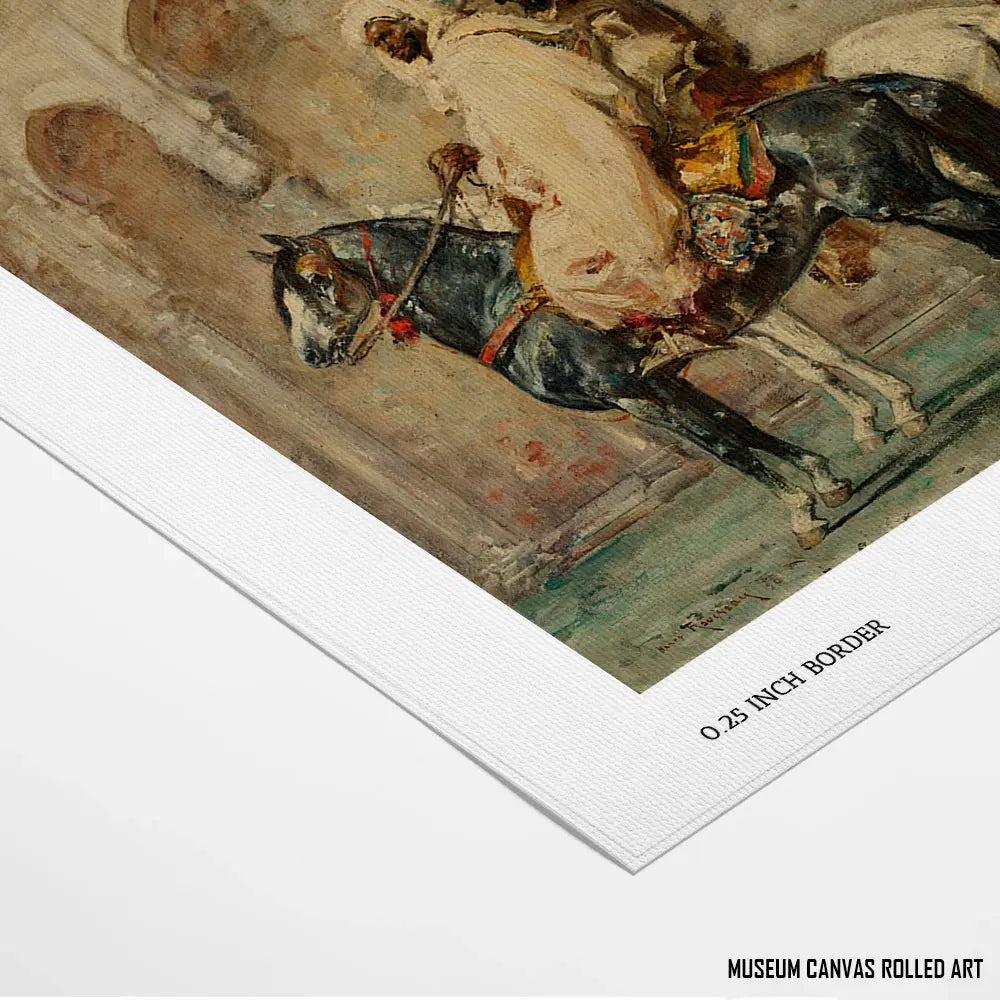 Horseman Leaving a Palace.