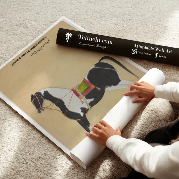 Portrait of the Horse Jugaldan