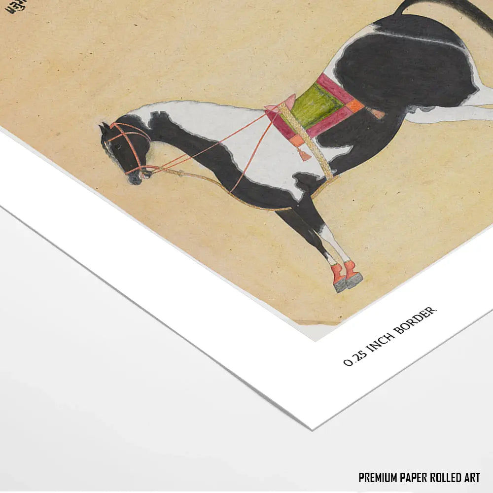 Portrait of the Horse Jugaldan