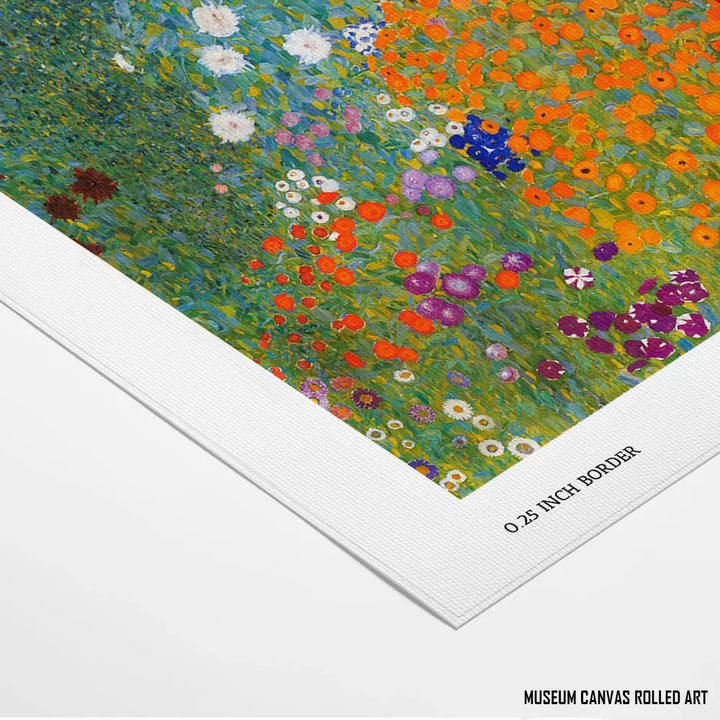 Flower Garden by Gustav Klimt