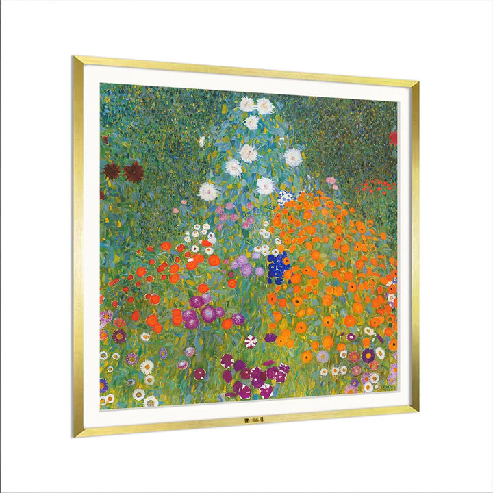Flower Garden by Gustav Klimt