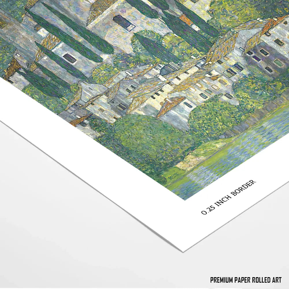 Church in Cassone by Gustav Klimt