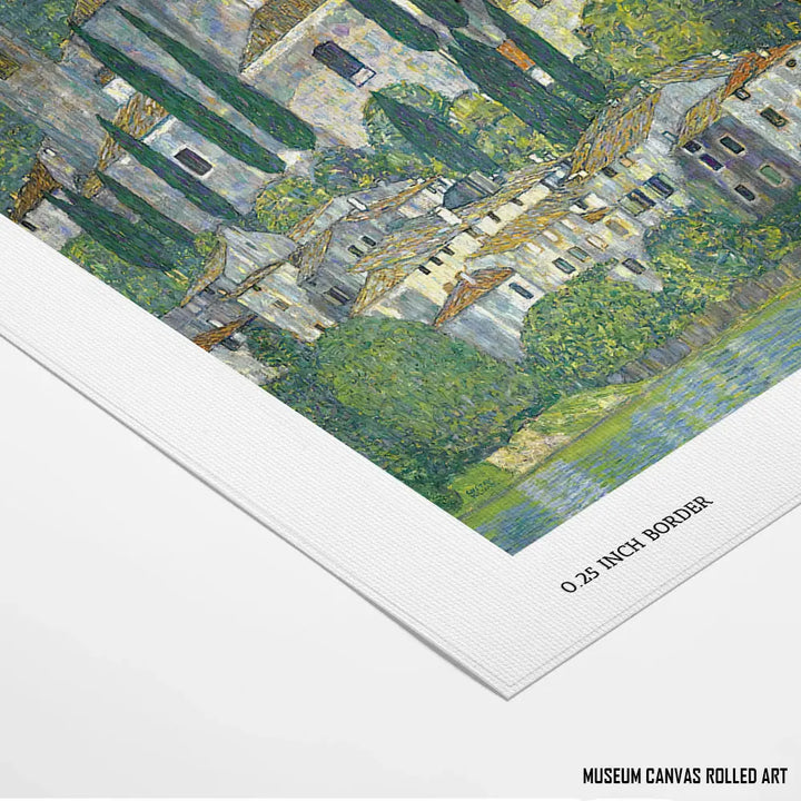 Church in Cassone by Gustav Klimt