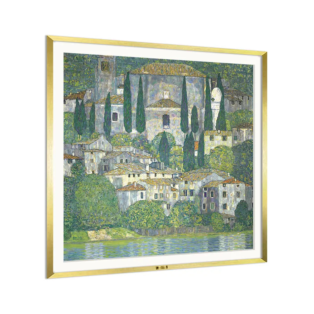 Church in Cassone by Gustav Klimt