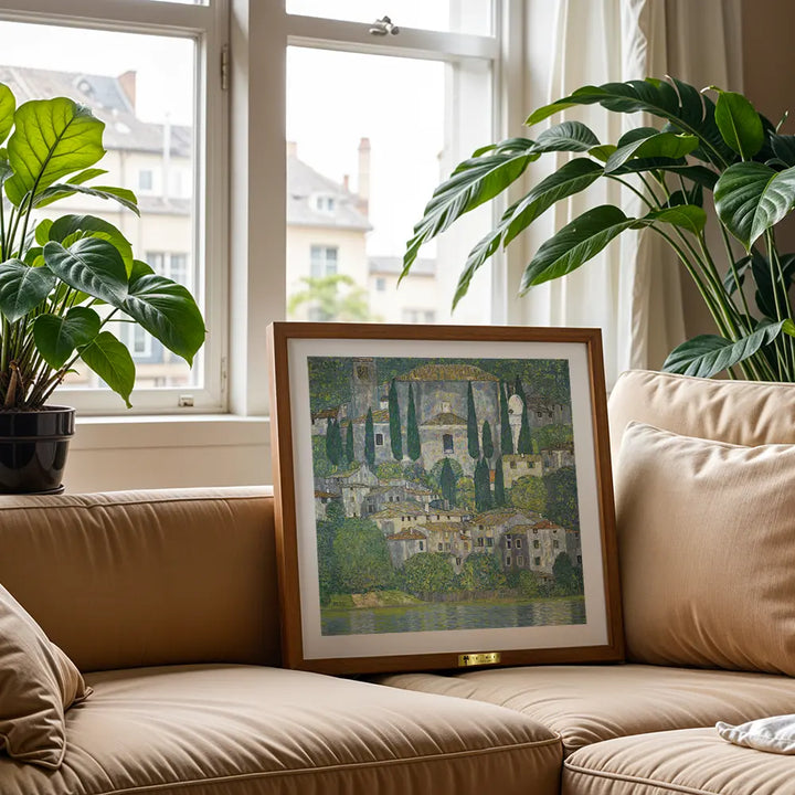 Church in Cassone by Gustav Klimt