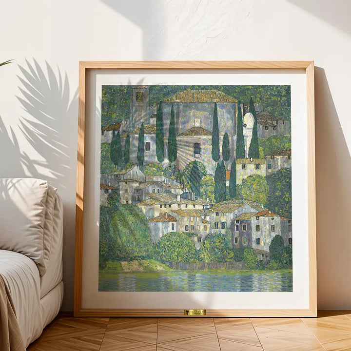 Church in Cassone by Gustav Klimt