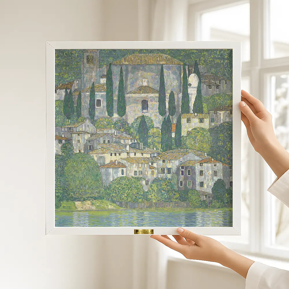 Church in Cassone by Gustav Klimt