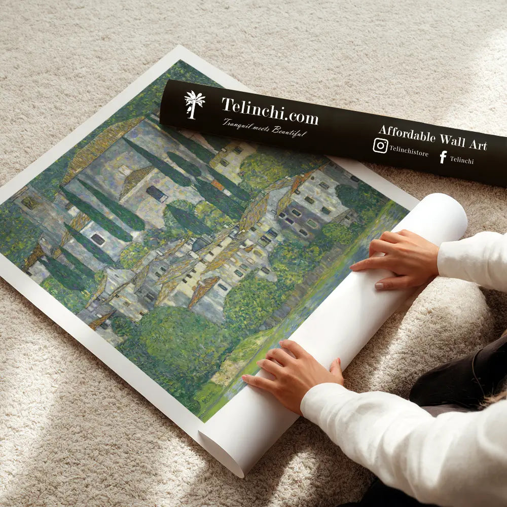 Church in Cassone by Gustav Klimt