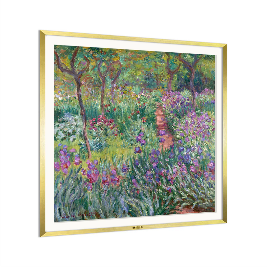Irises by,  Claude Monet Popular Painting