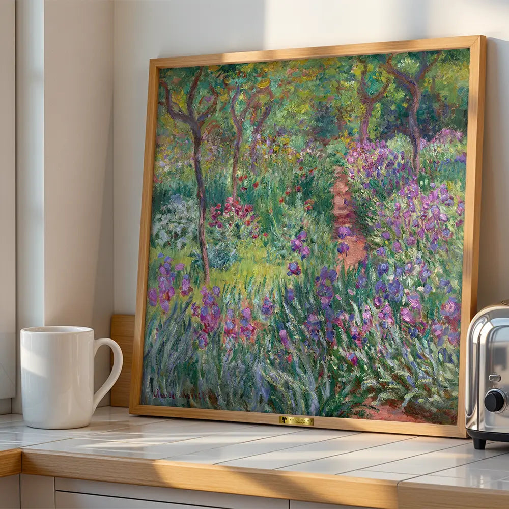 Irises by,  Claude Monet Popular Painting