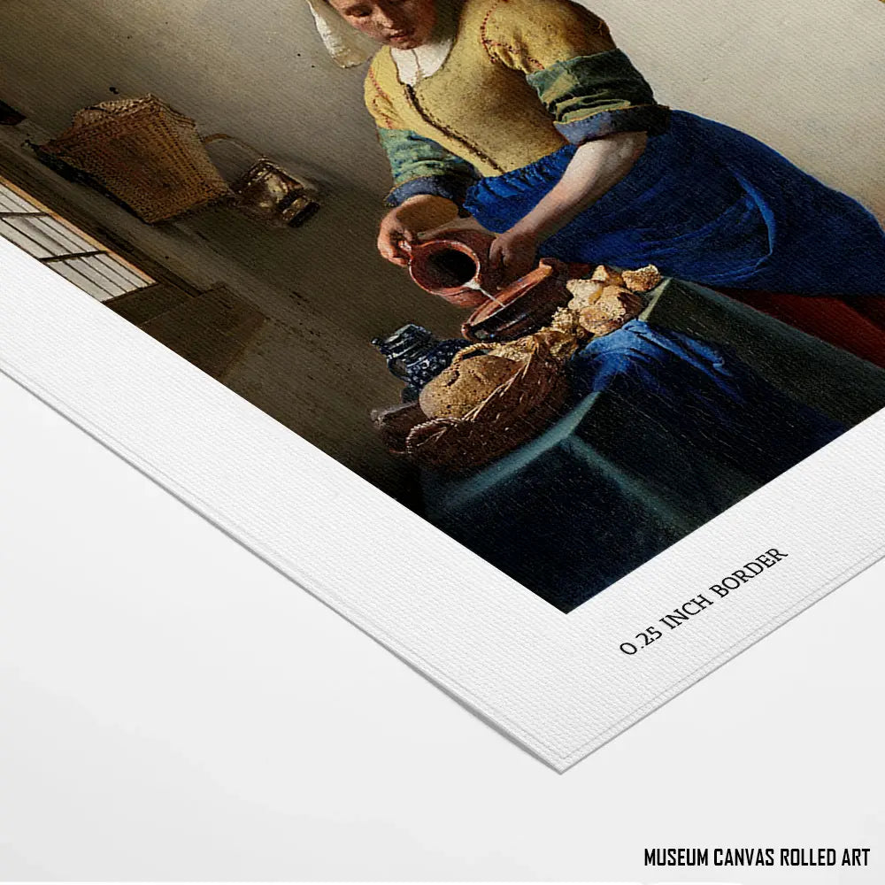The Milkmaid by Johannes Vermeer