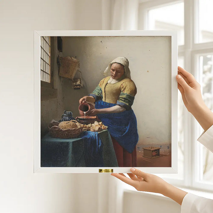 The Milkmaid by Johannes Vermeer