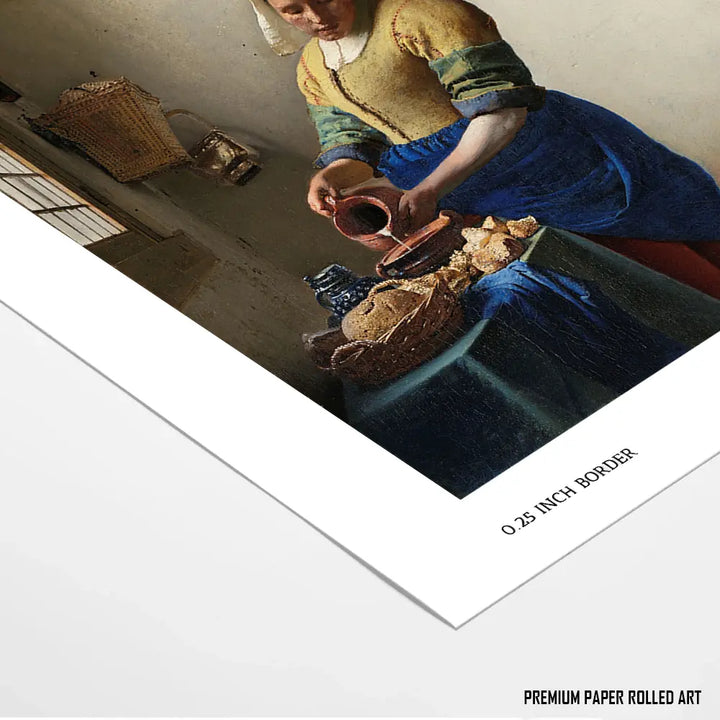 The Milkmaid by Johannes Vermeer