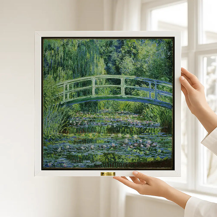 The Japanese Bridge by, Claude Monet Painting