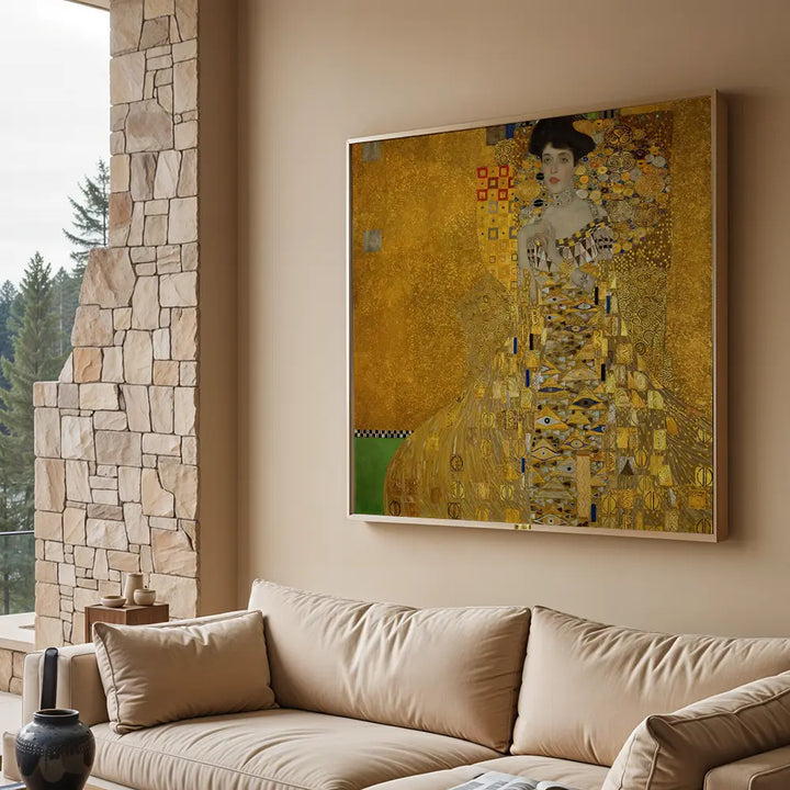 Portrait of Adele Bloch-Bauer I by Gustav Klimt