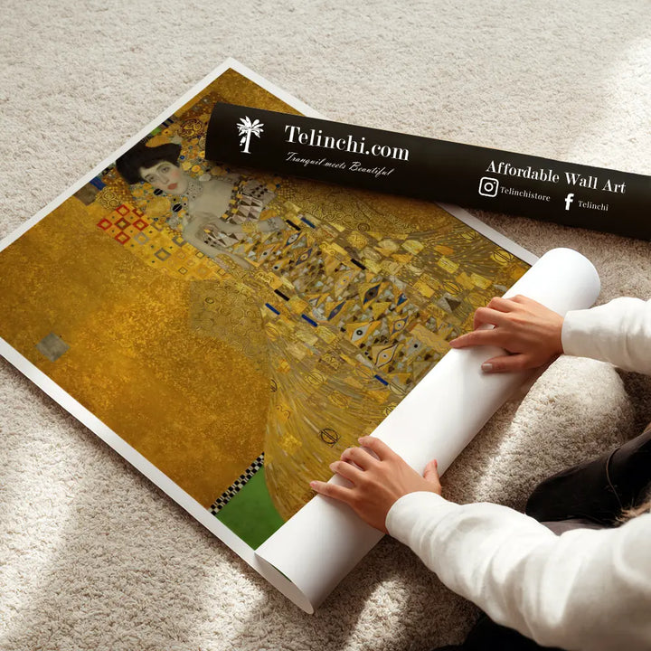 Portrait of Adele Bloch-Bauer I by Gustav Klimt