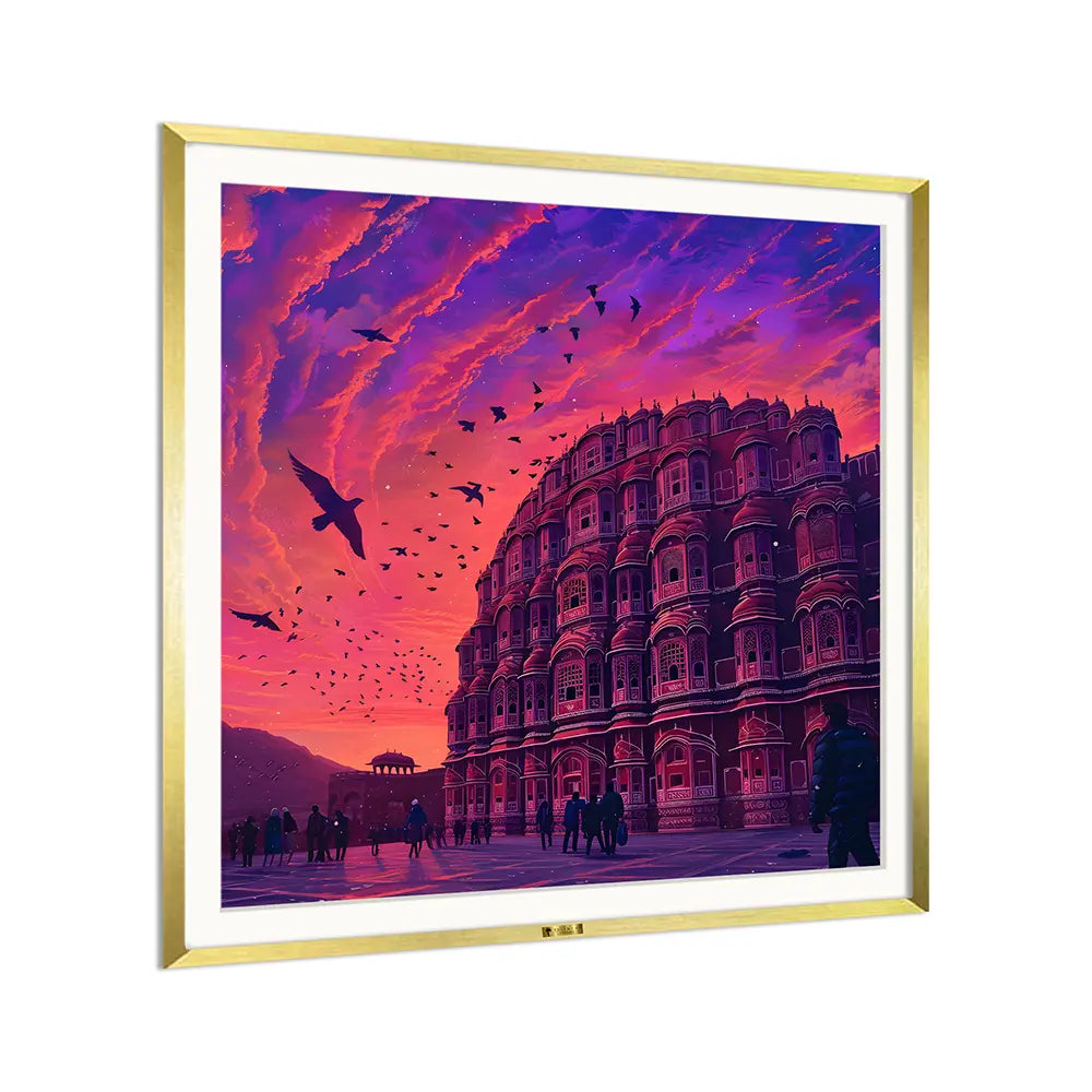 Jaipur's Golden Glow