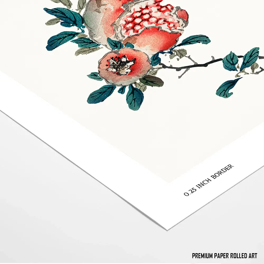 Lush Pomegranate Branch