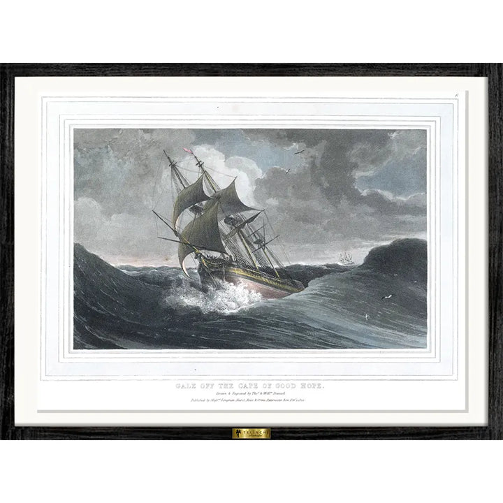 Gale off the Cape of Good Hope by Thomas Daniell