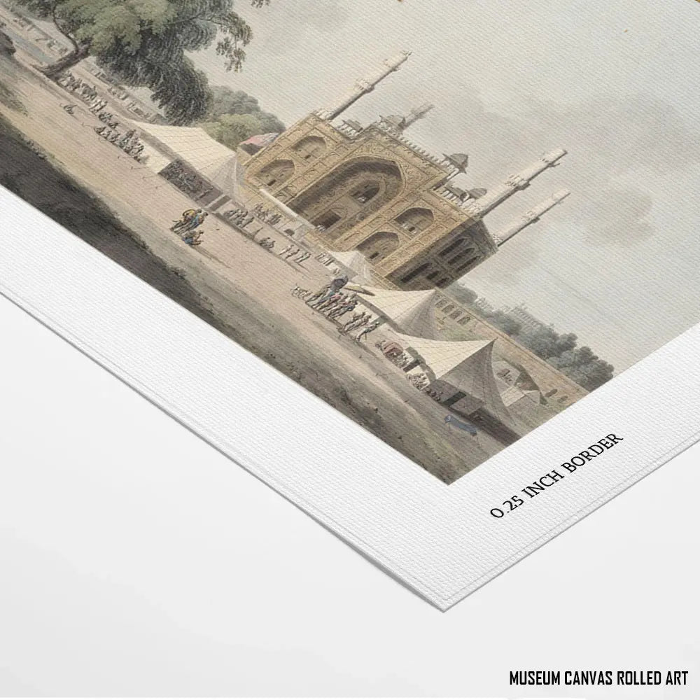 Tomb of Akbar, Secundra by Thomas Daniell