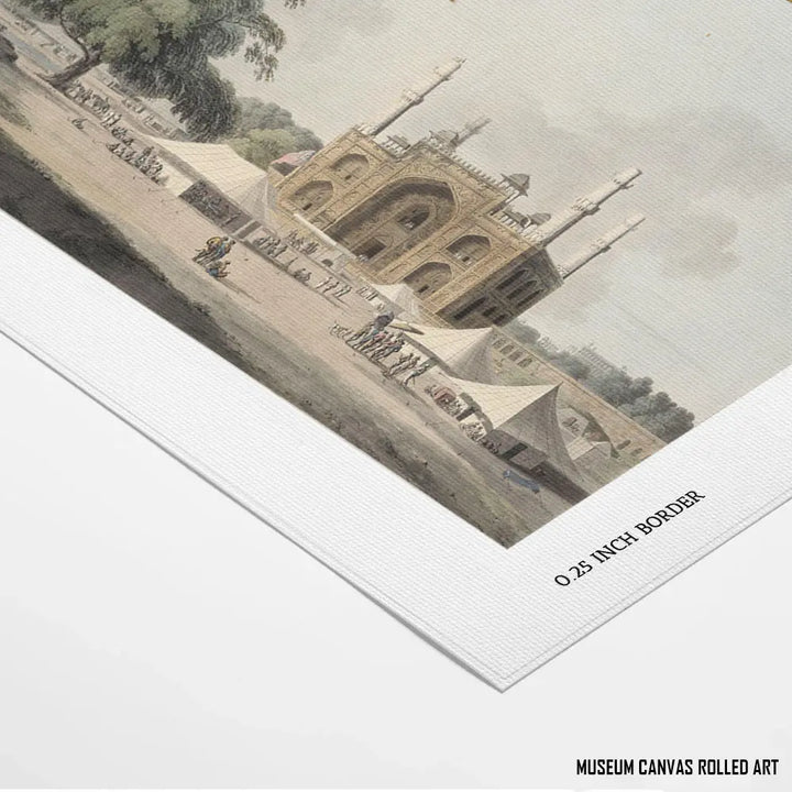 Tomb of Akbar, Secundra by Thomas Daniell