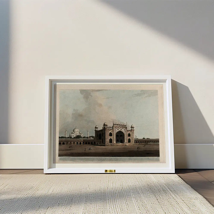 The Taj Mahal, Agra by Thomas Daniell