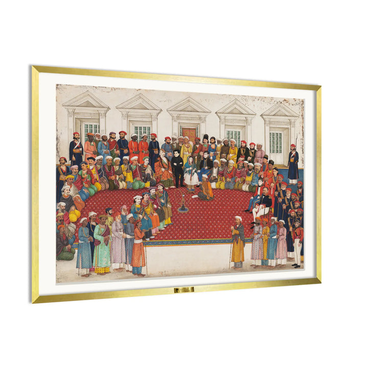 Durbar Scene with the Nawab of Oudh