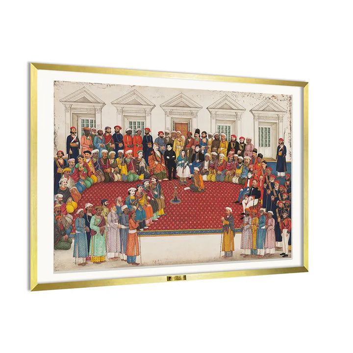 Durbar Scene with the Nawab of Oudh