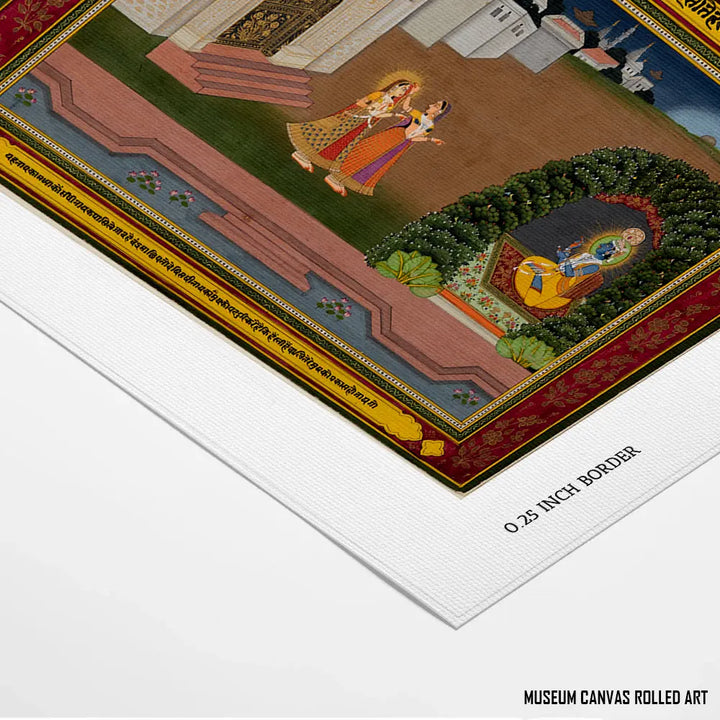 Divine Meeting Scene