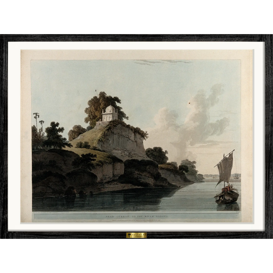 Tomb of Jehangir by Thomas Daniell