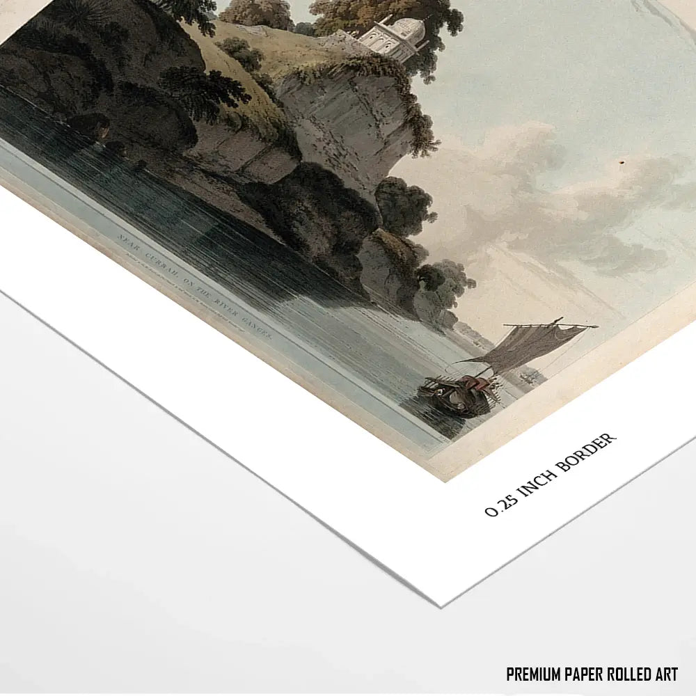 Tomb of Jehangir by Thomas Daniell