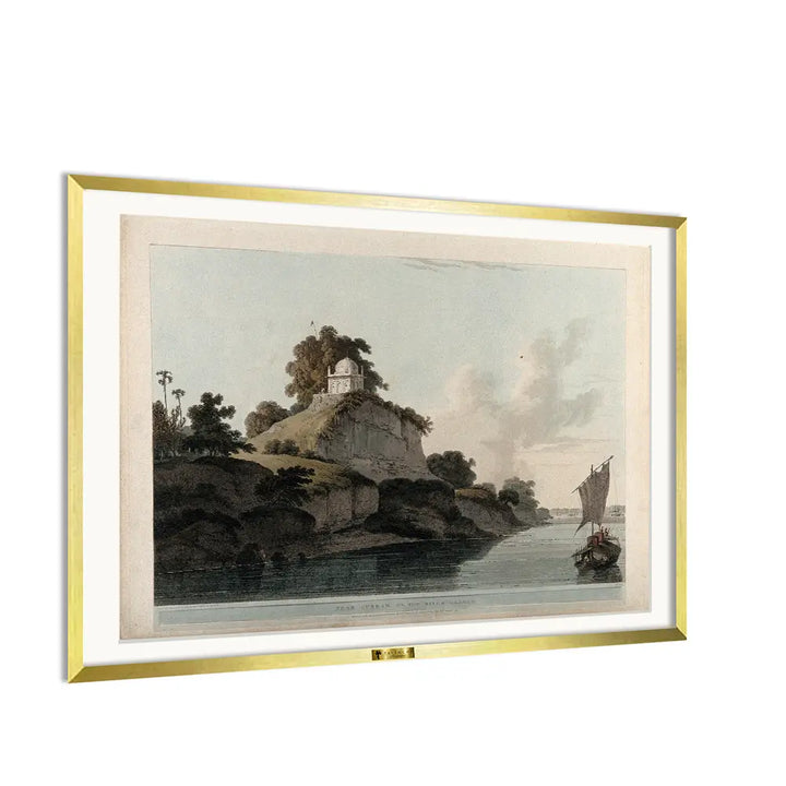 Tomb of Jehangir by Thomas Daniell