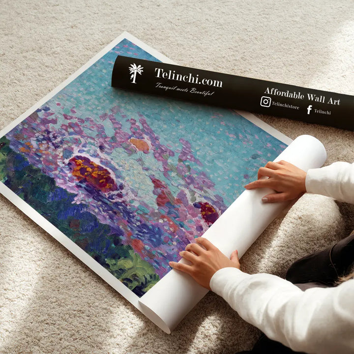 Water Lilies by, Claude Monet Painting