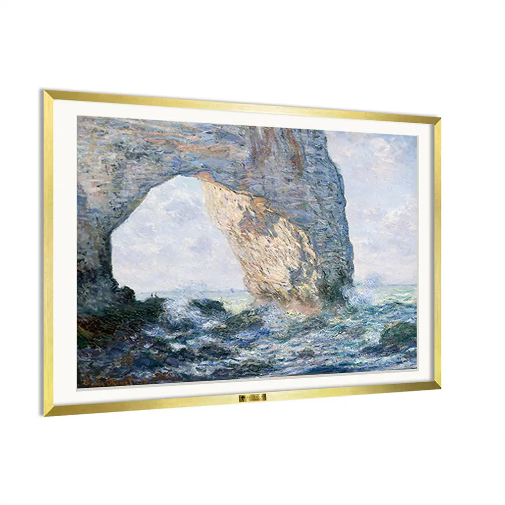 The Manneporte, Étretat by, Claude Monet Art Painting