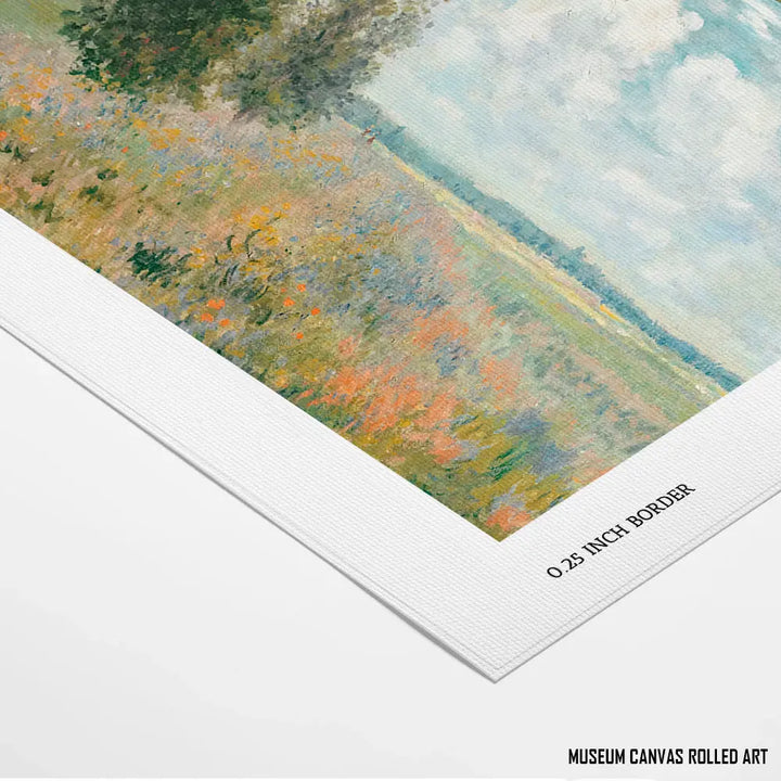 Poppy Field by, Claude Monet Art Painting