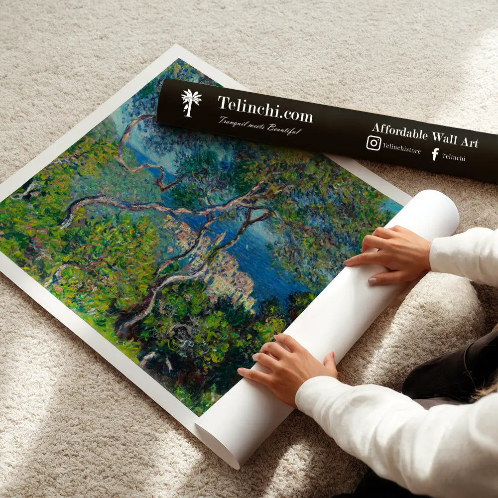 Bordighera by, Claude Monet Painting